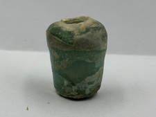 Antique Ancient near eastern old Roman glass bottle old peace