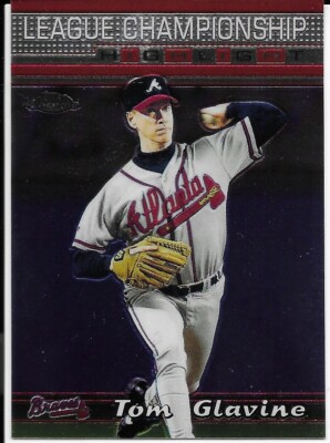 2000 Topps Chrome Baseball #226 Tom Glavine LCS BRAVES NM HOF