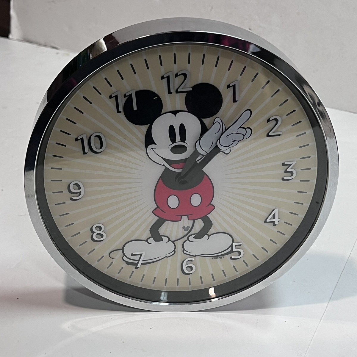 Disney Mickey Mouse Edition Amazon Echo Alexa Wall Clock Digital