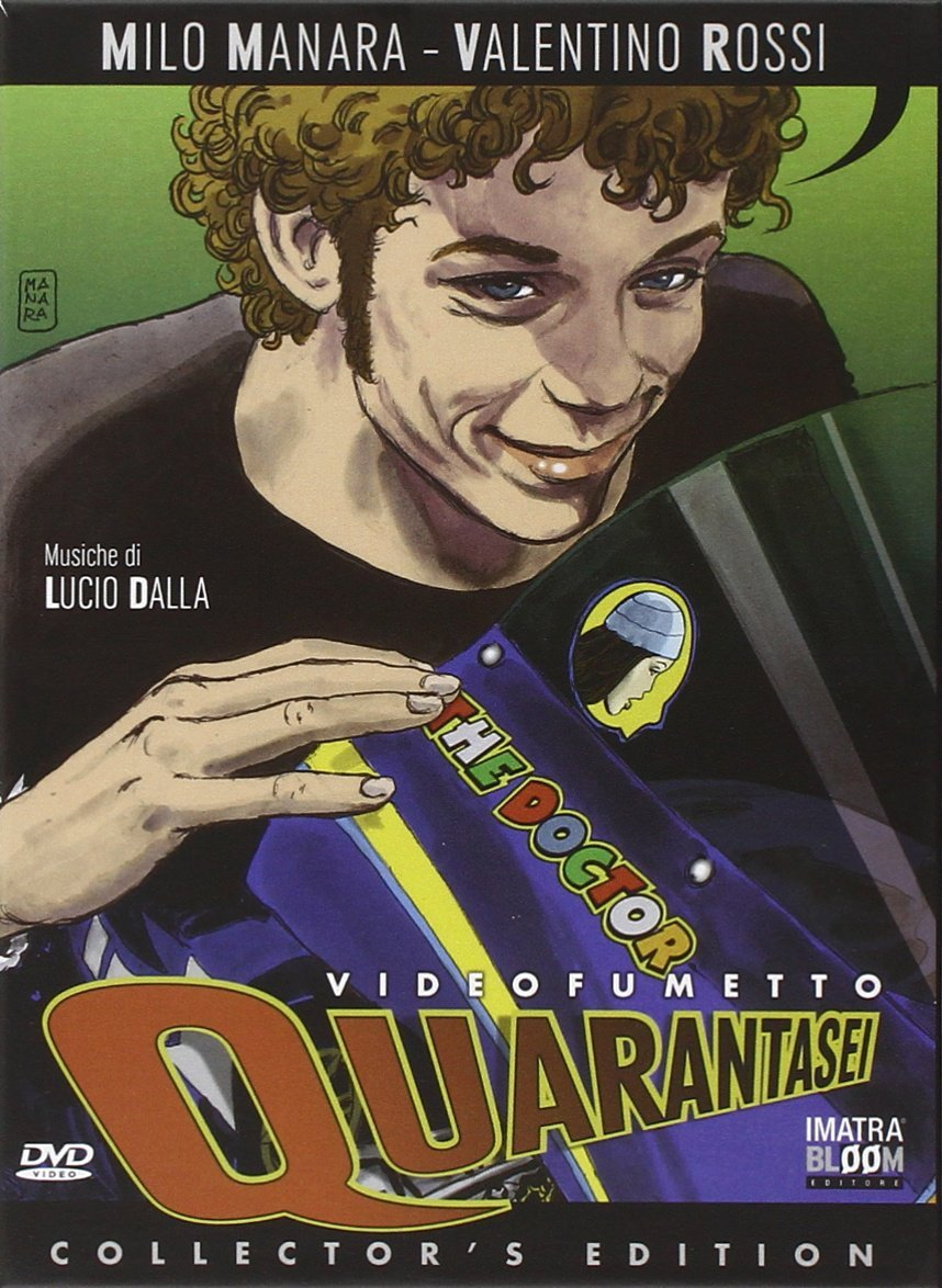VALENTINO ROSSI QUARANTASEI VIDEOFUMETTO vr46