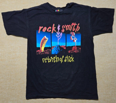 Rocksmith Rebirth of Slick (Cool Like Dat) T-Shirt Mens S Black Band Rock Music