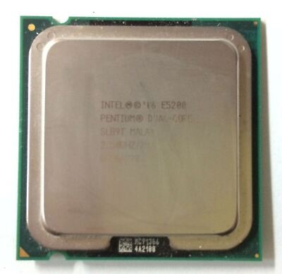 Intel Pentium Dual Core GHz 2M 800 Mhz CPU E5200 LGA