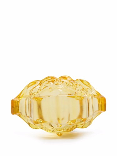 NUEVO PISAPAPELES VERSACE ROSENTHAL *MEDUSA LUMIERE* ÁMBAR Cristal Medusa 4" - Imagen 8 de 13
