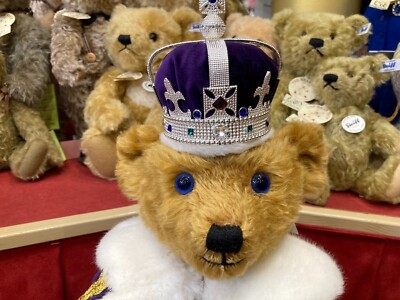 Merrythought King Charles III Coronation Commemorative Teddy (395