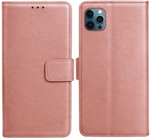 FLIP LEDER TASCHE HÜLLE FÜR APPLE IPHONE 15 12 14 13 5 SE 6 7 8 XS XR 11 Pro Max - Bild 7 von 17