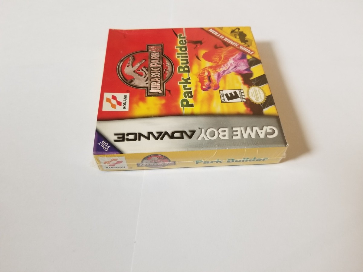 Jurassic Park III: Park Builder (Nintendo Game Boy Advance, 2001