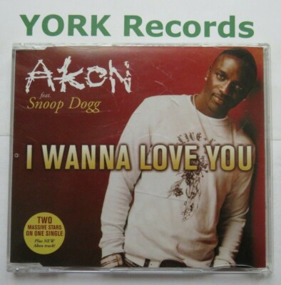AKON ft SNOOP DOGG - I Wanna Love You - Excellent Con CD Single Island 1722994