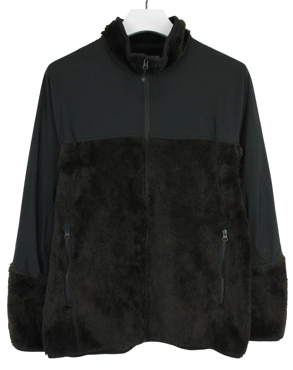 Veste Polaire Eddie Bauer Homme – Taille L, Grise, 1/2 Zip (occasion)