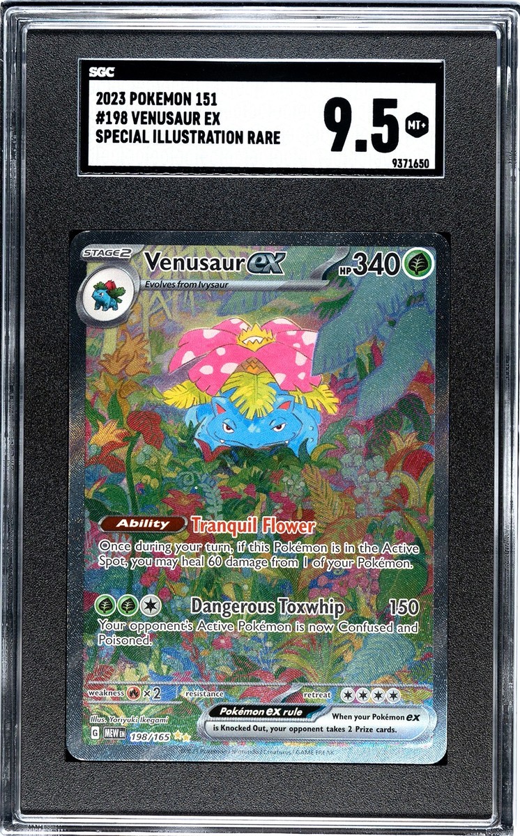 Pokémon Venusaur Ex 198/165 ENGLISH SGC 9.5 | eBay