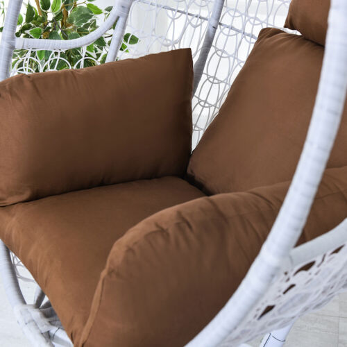Patio Hanging Swing Cushion Egg Chair Cushion Hammock Seat Pad - Picture 62 of 75