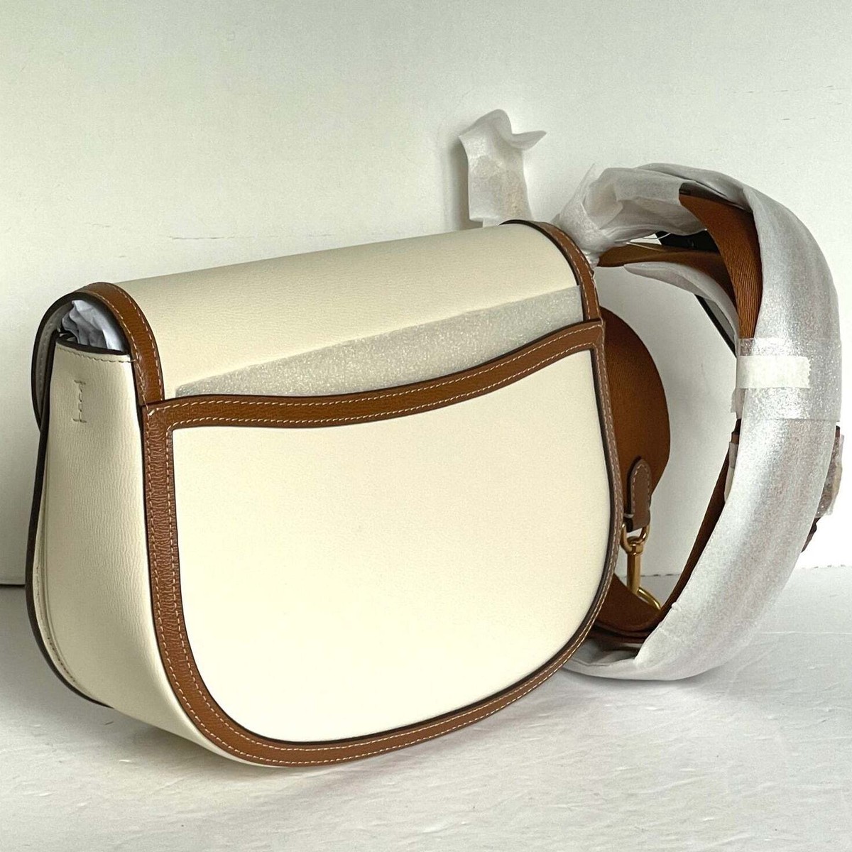 Kate Spade Katy Saddle Bag Crossbody White Colorblock Kate Spade Katy Saddle Bag Crossbody White Colorblock