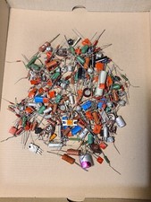 Mixed Lot capacitors USSR Soviet Union Vintage Radio 200 Gr