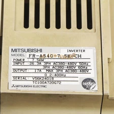 1PCS Mitsubishi inverter FR-A540-7.5K-CH 7.5KW 380V Tested USED