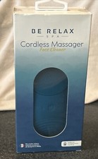 BE RELAX SPA Cordless Massager Face Cleaner With Rechargeable Battery NEW IN BOX