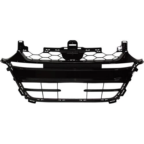 18PC Gloss Grille Mesh Molding For Accord Sport 2018-2020 Fog lights Bezel Black - Picture 4 of 15