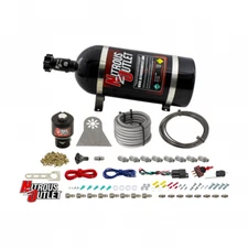 Direct Port Fogger Dry Nitrous Kit 8 Cylinder .178" Nitrous- Plate Fittings