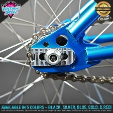 Vintage Steel "LITE SAVER" 3/8" - 10mm BMX Dropout Saver - Front & Rear (Silver)