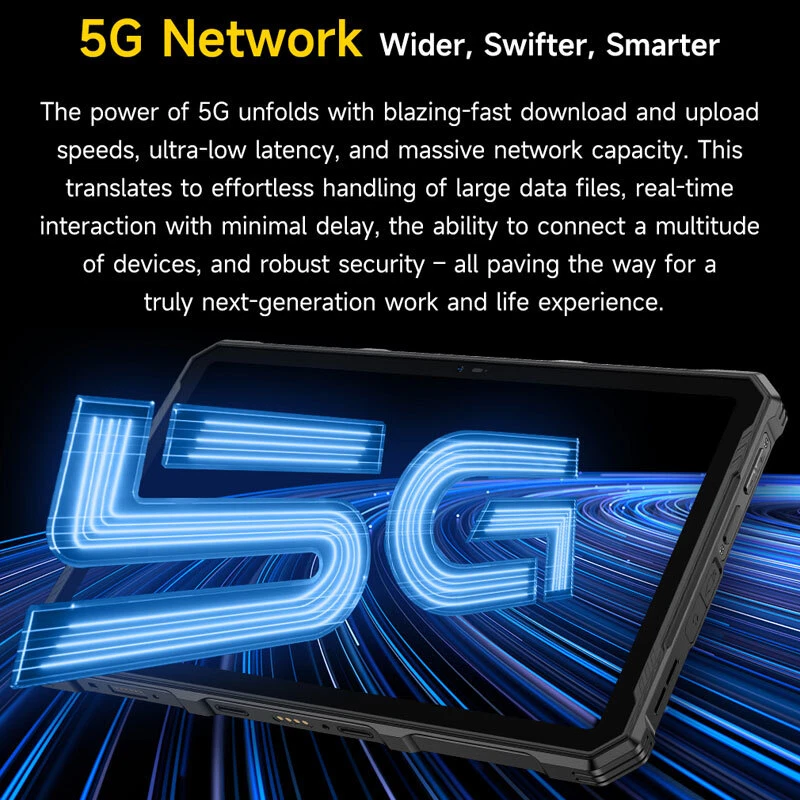 5G Ulefone Armor Pad 4 Ultra Rugged Tablet Android Phone Outdoors Camping Light - Image 4 of 4