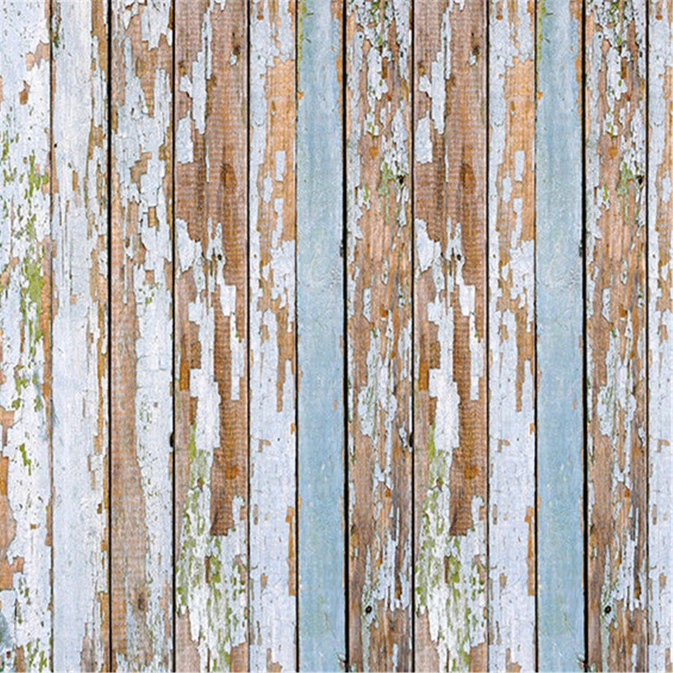 Ретро деревянная доска стены пола фотографии фон студии фотосессии фон - Изображение 4 из 4