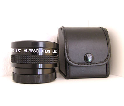 Telephoto Hi-Resolution Lens 1.5x in Lederbox 49 -> 52mm 