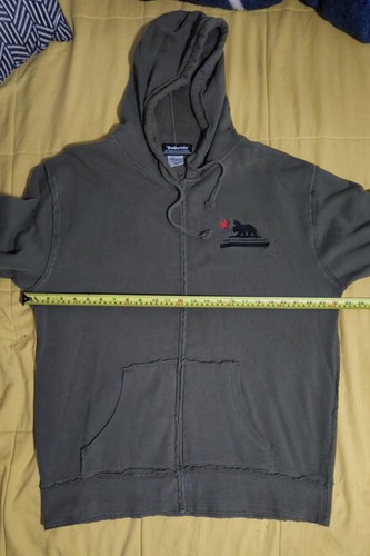 Fallout New Vegas New California Republic NCR XL Sudadera con Capucha Cremallera Completa Suéter Raro - Imagen 6 de 7