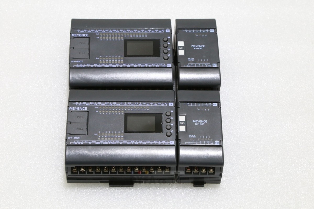 KEYENCE used KV-40DT, KV-E8T PLC-I-2653=9T17 | eBay