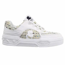 Karl Lagerfeld Paris Womens Colden Sneakers Fashion Shoes, White, Pick Size