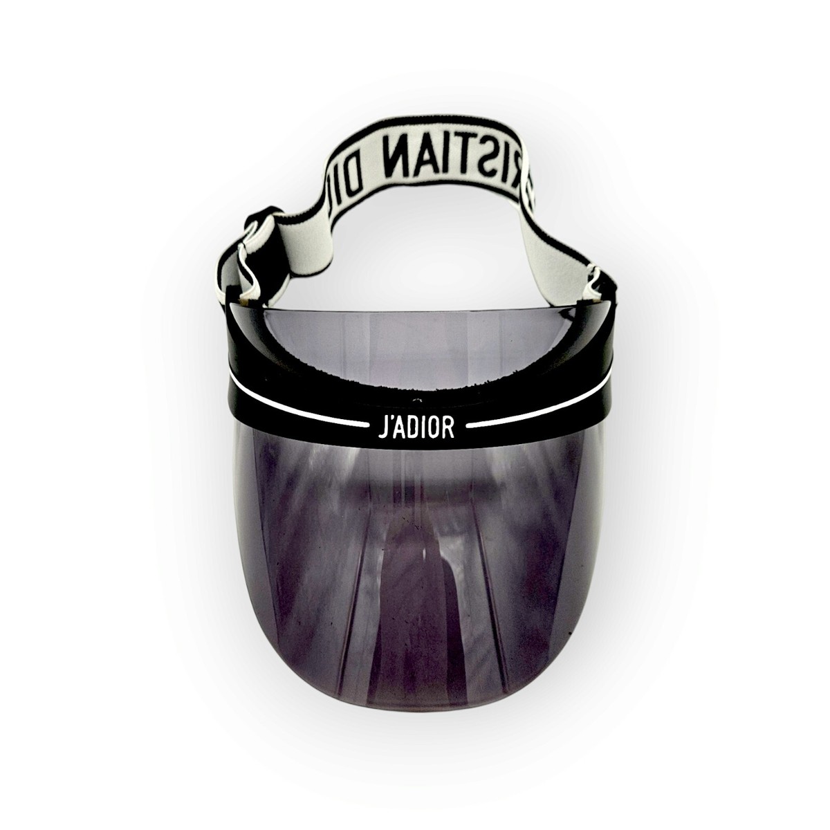 CHRISTIAN DIOR - Club1 0H3 J'ADIOR Tennis Gray Sun Visor CHRISTIAN DIOR - Club1 0H3 J'ADIOR Tennis Gray Sun Visor