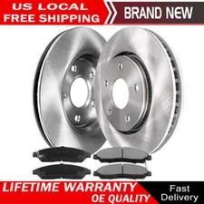 330mm Front Disc Brake Rotors + Ceramic Brake Pads for 09-15 Honda Pilot ZDX RLX