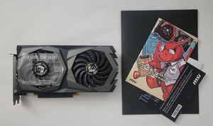 Carte Graphique MSI GeForce GTX 1660 Super Ventus – VENDUE POUR PIÈCES (⚠️ Ne Fonctionne Pas)