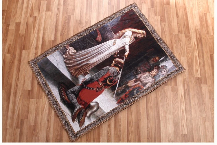 The Accolade Medieval 100%Cotton Fine Art Tapestry Wall hanging 39x54" 51x62"