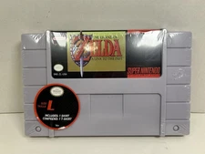 2018 Thinkgeek Legend Of Zelda SNES Wall Case W/ T-Shirt SZ L Collector