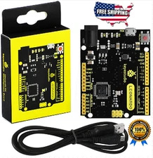 Leonardo R3 ATmega32U4 Development Board USB Cable Kit Microcontroller Project