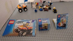 Lego City Mini-set Lot (5612, 7736, and 8398)