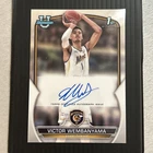 Victor Wembanyama 2022-23 Bowman U CHROME 1st Parallel Gem Mint ON CARD AUTO