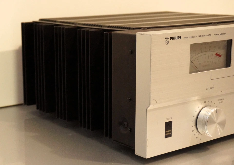 Philips Laboratories AH-578 Power Amplifier  (USA 1979) DEFEKT ! - Bild 3 von 4