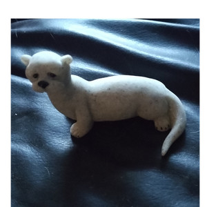 Second Nature Design Quarry Critters Opie Otter Stone Figurine