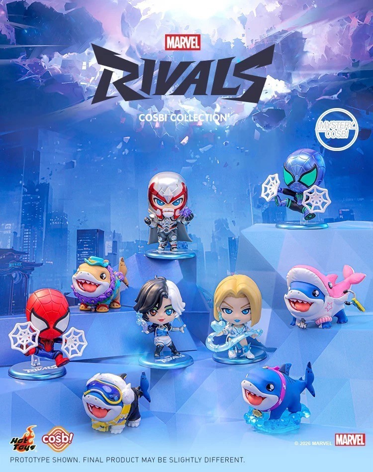 Cosbi マーベル・コレクション　アベンジャーズ10体セット Hot Toys Cosbi Collection Marvel Rivals Series Blind Box Figure