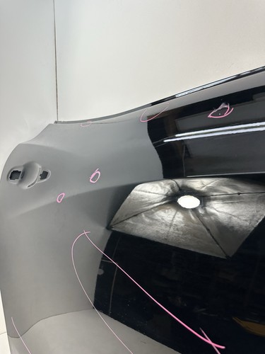 2014-2017 MASERATI GHIBLI REAR PASSENGER SIDE EXTERIOR DOOR SHELL NERO PANEL - Picture 5 of 10