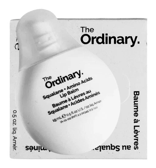 The Ordinary Squalane & Amino Acids LIP BALM 15ml Boxed Lipbalm Tube