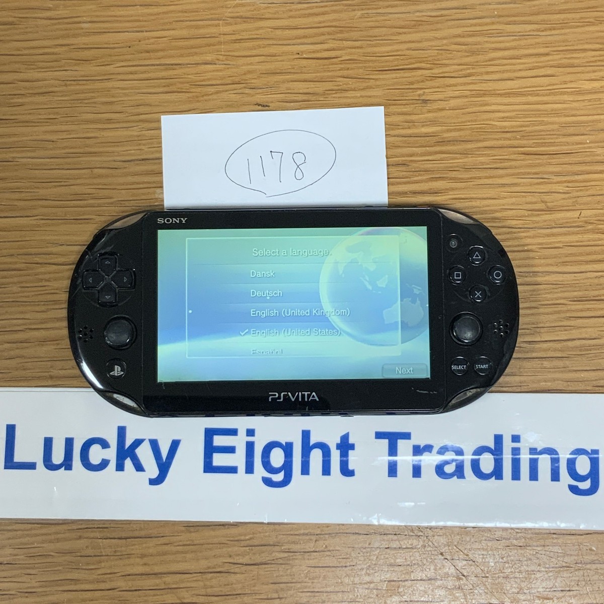 【超希少！新品未開封】PlayStationVITA PCH-2000 ZA11 AS IS 1178] PS Vita Black PCH 2000 ZA11 Console only *PLZ