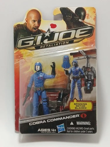 Hasbro GIJOE Retaliation 3.75" Ultimate Cobra Commander See Description