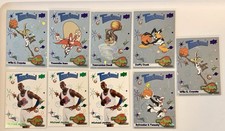 Upper Deck Space Jam 30th Anniversary Michael Jordan Tune Squad 8 Card Lot