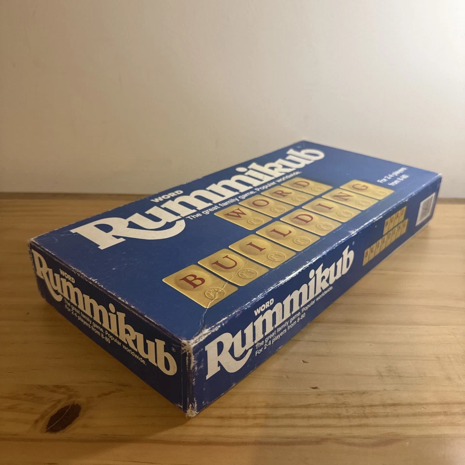 Vintage Word Rummikub Tile Game By Goliath Complete 1995 Good Condition - Image 4 of 4
