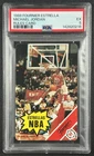 MICHAEL JORDAN PSA 5 1988 FOURNIER NBA ESTRELLAS #NNO RULES CARD BULLS 0218