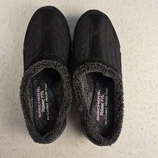 Skechers Relaxed Fit Air-Cooled Memory Foam Women  s Slip-On Mule Slides 49127