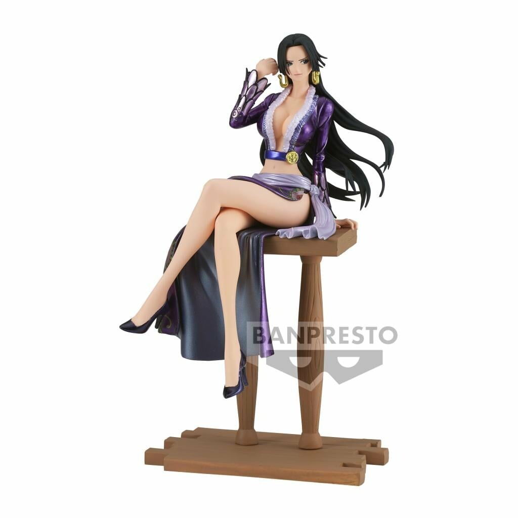 ONE PIECE Grandline Journey Special Boa Hancock Metallic Pvc Figure Banpresto