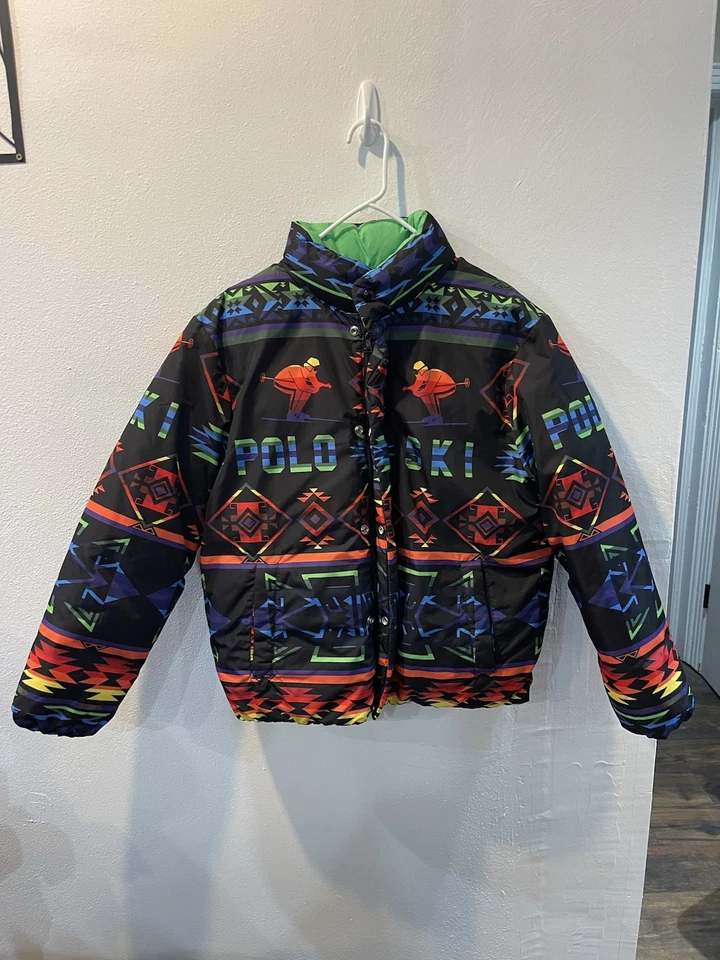 POLO SKI 1992 Chaqueta de Invierno Sombrero y Bufanda Combo Foto 2 de 4