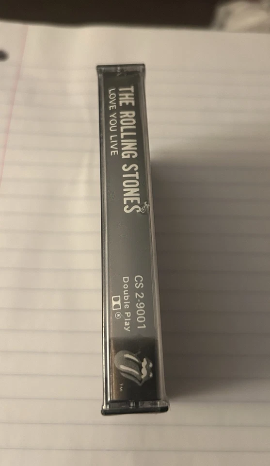 THE ROLLING STONES   LOVE YOU LIVE CASSETTE ,  NEW SEALED - Image 4 of 4