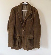 Polo Ralph Lauren Brown Corduroy Sport Blazer Men s Medium Vintage read